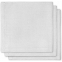 Jollein Monddoekje hydrofiel wit (3pack)