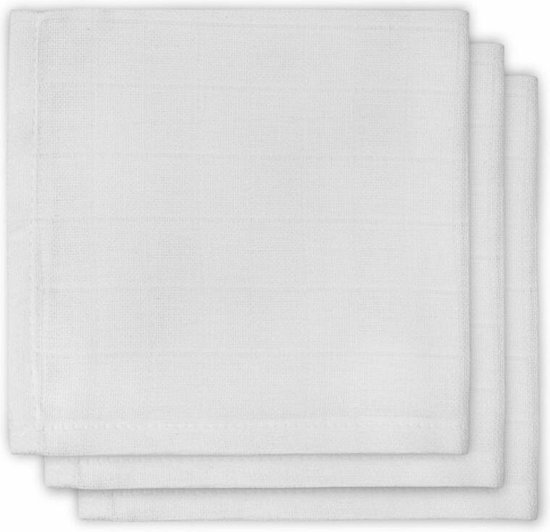 Monddoekje hydrofiel wit (3pack)