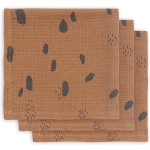 Monddoekjes hydrofiel - Spot caramel - 3pack Monddoekjes hydrofiel - Spot caramel - 3pack