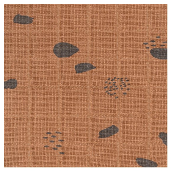 Jollein Monddoekjes hydrofiel - Spot caramel - 3pack