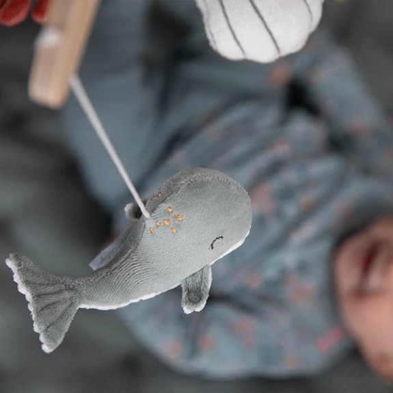 Little Dutch Houten Muziekmobiel - Ocean mint