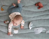 Little Dutch Boxkleed 100 x 80 cm - Oceaan - Mint