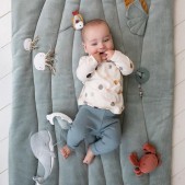 Little Dutch Boxkleed 100 x 80 cm - Oceaan - Mint