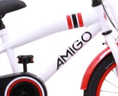 AMIGO 2Cool - Kinderfiets 14 inch - Jongens - Wit