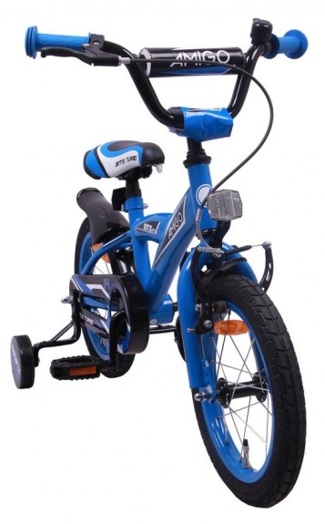 Amigo Bmx Turbo - Kinderfiets 14 Inch - Jongens - Blauw