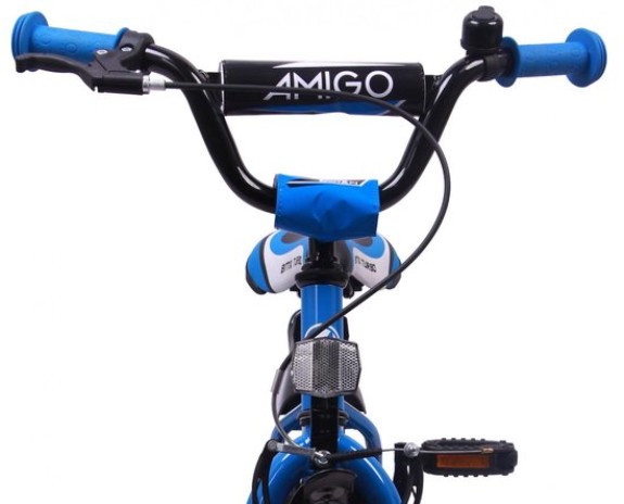Amigo Bmx Turbo - Kinderfiets 14 Inch - Jongens - Blauw
