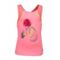 Kidz Art Tanktop zebra - Maat 122/128