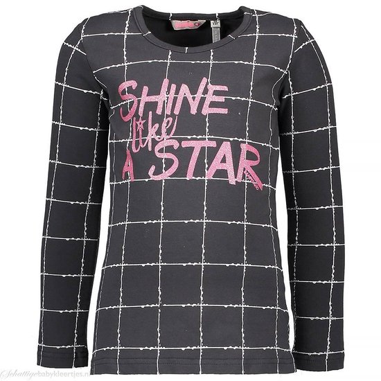 T-shirt - ebony - Maat 104 