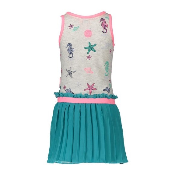 B. Nosy Jurk - Ecru melee - Maat 122/128