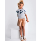 Like Flo Meisjes T-shirt - Chalk - Maat 110