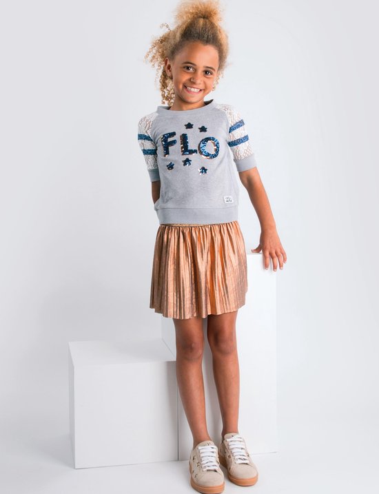 Meisjes T-shirt - Chalk - Maat 110 - afbeelding 4