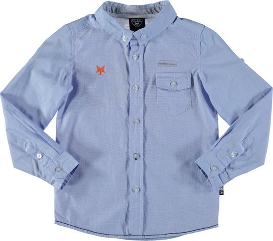 Jongens Blouse - cobalt - Maat 140