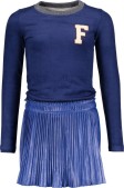 Like Flo Meisjes Jurk - cobalt - Maat 104