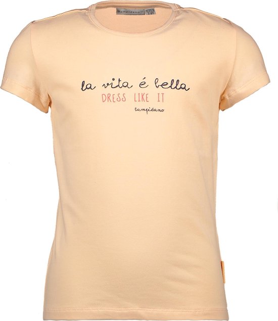T-shirt met print - light pink - Maat 110/116