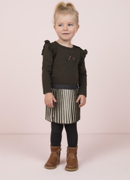 Like FLO Jurkje - donkergroen - Maat 92 