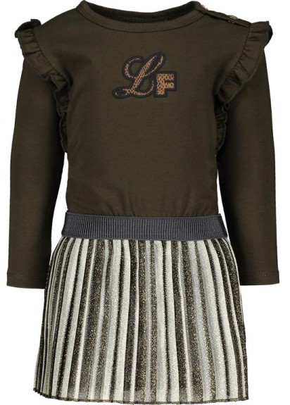 Like FLO Jurkje - donkergroen - Maat 92 