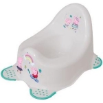 Peppa Pig Plaspotje - licht grijs