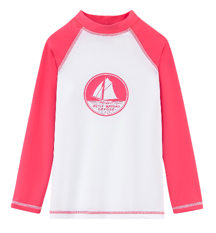 Anti-UV UPF 50+ T-shirt meisjes - Maat 81cm