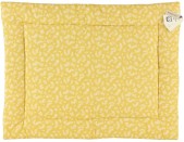 Briljant baby Organic Boxkleed Botanic Geel 80x100