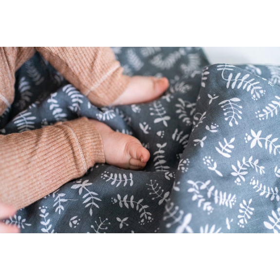 Briljant Baby Organic Hydrofiel Luiers Botanic Blauwgrij