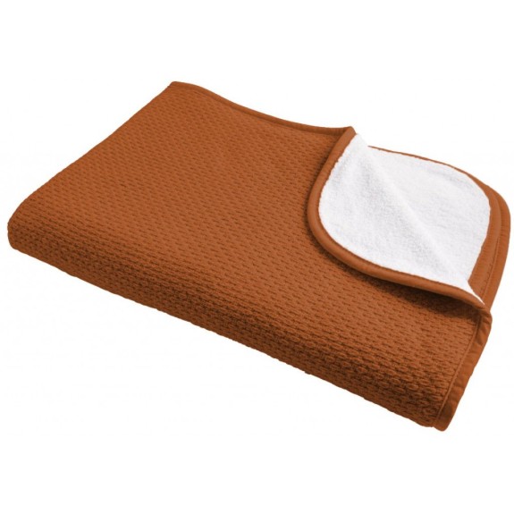 Briljant baby Ledikantdeken Winter Pique- Terra 100x150 