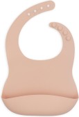 Jollein Baby slab siliconen - pale pink