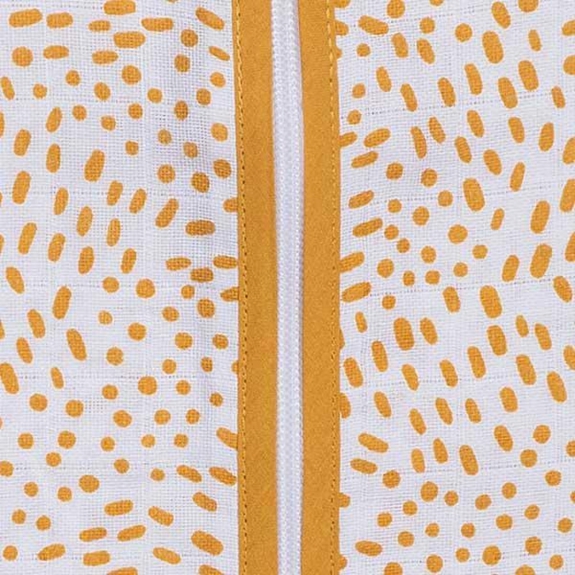 Briljant baby minimal oker hydrofiele slaapzak 70cm