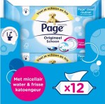 vochtig toiletpapier Origineel Schoon -38x12 st