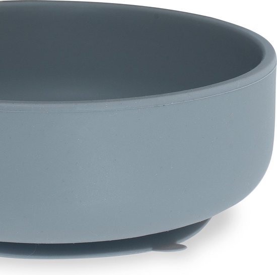 Siliconen Kinderserviesset 4-delig - Storm grey - afbeelding 2