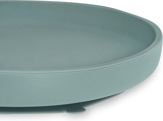 Siliconen Kinderserviesset 4-delig - Ash Green - afbeelding 5