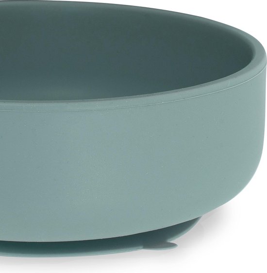 Siliconen Kinderserviesset 4-delig - Ash Green - afbeelding 3