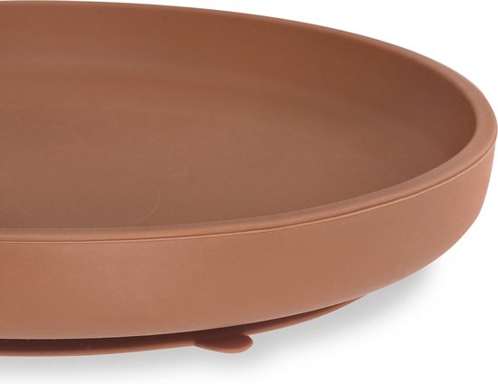 Siliconen Kinderserviesset 4-delig Caramel - afbeelding 4