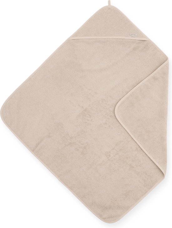 Badcape badstof - 75x75cm - nougat - afbeelding 6