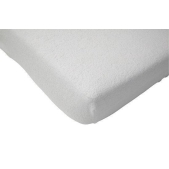 Jollein Molton hoeslaken 50x90cm - wit