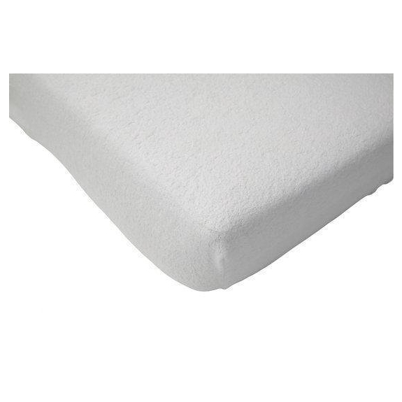 Jollein Molton hoeslaken 50x90cm - wit