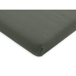 Hoeslaken jersey boxmatras 75x95cm ash green Hoeslaken jersey boxmatras 75x95cm ash green