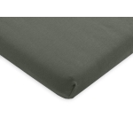 Hoeslaken jersey boxmatras 75x95cm ash green