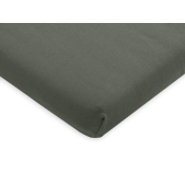 Jollein Hoeslaken jersey boxmatras 75x95cm ash green