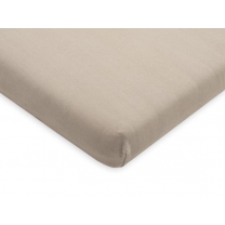 Jollein Hoeslaken jersey boxmatras 75x95cm - nougat