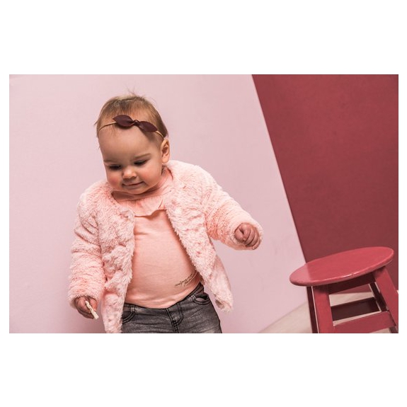 Dirkje Jas - Powder pink - Maat 86 