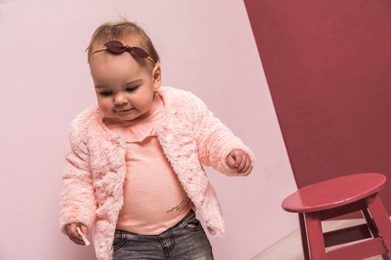 Jas - Powder pink - Maat 86 - afbeelding 2
