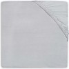 Jollein Hoeslaken jersey 70x140/75x150cm - soft grey