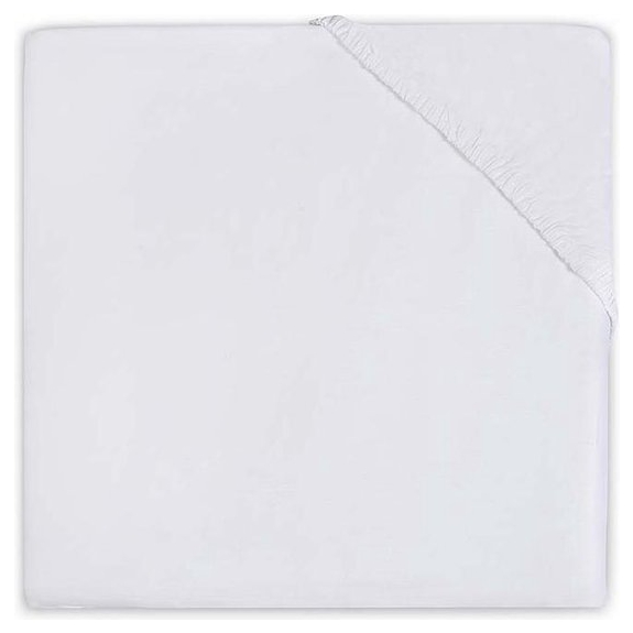 Jollein Jersey Hoeslakentje 60x120 cm - Wit