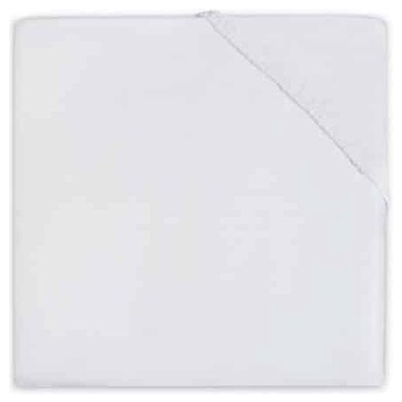 Jollein Jersey Hoeslakentje 60x120 cm - Wit