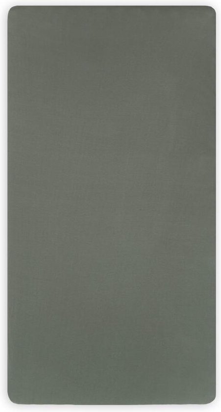 Hoeslaken Wieg Jersey 40x80/90cm - Ash Green - afbeelding 2
