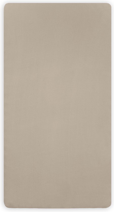 Hoeslaken Jersey Boxmatras 75x95cm Nougat - 2pack - afbeelding 2