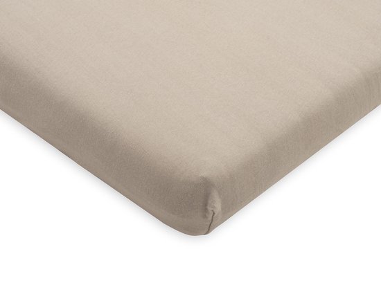 Hoeslaken Jersey Boxmatras 75x95cm Nougat - 2pack - afbeelding 4