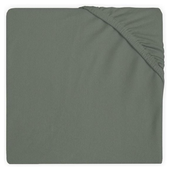 Hoeslaken jersey 60x120cm Ash green (2pack)