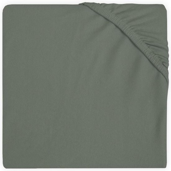 Hoeslaken jersey 60x120cm Ash green (2pack) - afbeelding 3