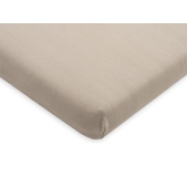 Jollein Hoeslaken Jersey 60x120cm - Nougat - 2 Stuks